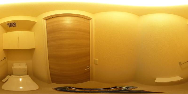 パノラマ画像トイレ