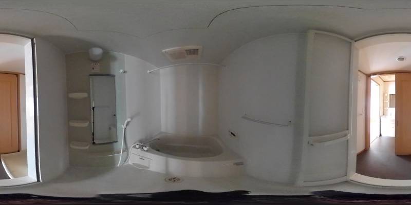 パノラマ画像バスルーム