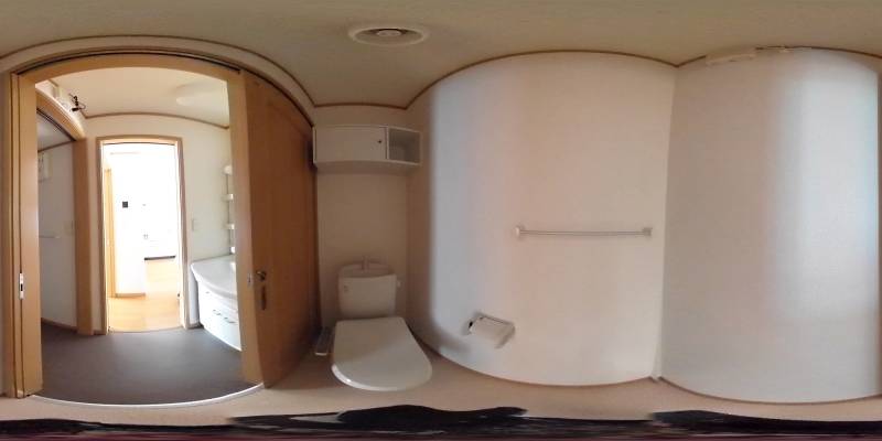 パノラマ画像トイレ