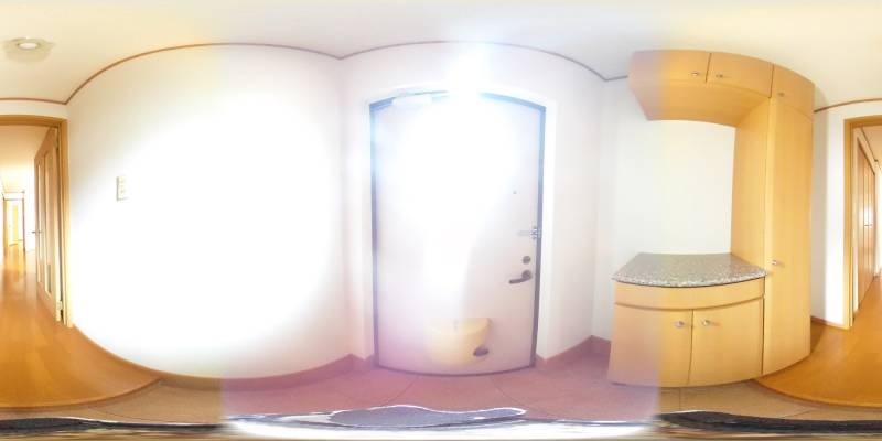 パノラマ画像玄関