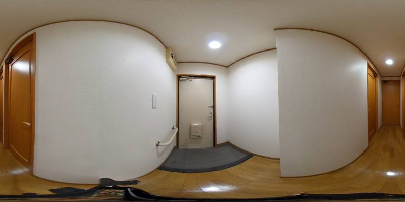 パノラマ画像玄関