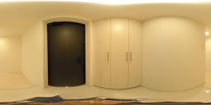 パノラマ画像玄関