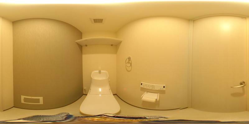 パノラマ画像トイレ