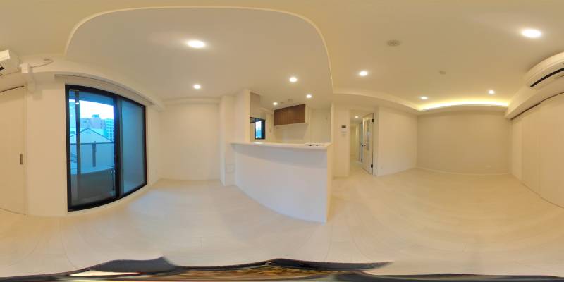 パノラマ画像リビング