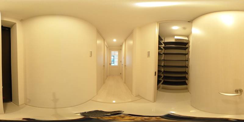 パノラマ画像玄関