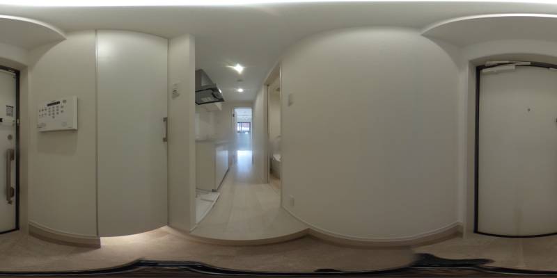 パノラマ画像玄関