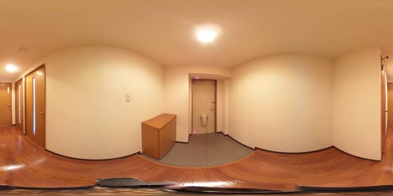 パノラマ画像玄関