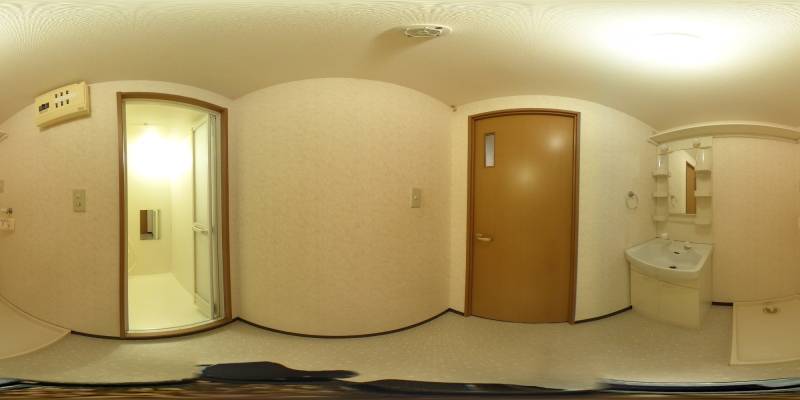 パノラマ画像洗面所