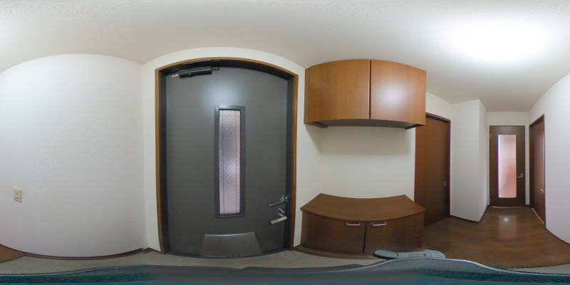 パノラマ画像玄関