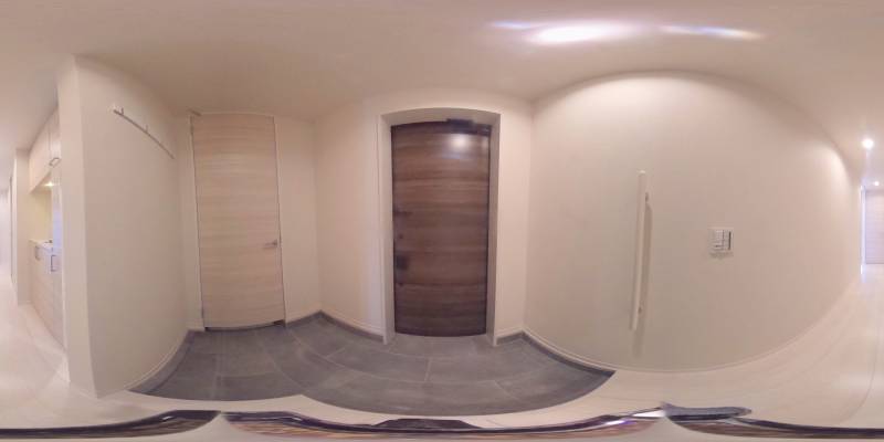 パノラマ画像玄関