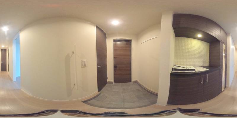 パノラマ画像玄関