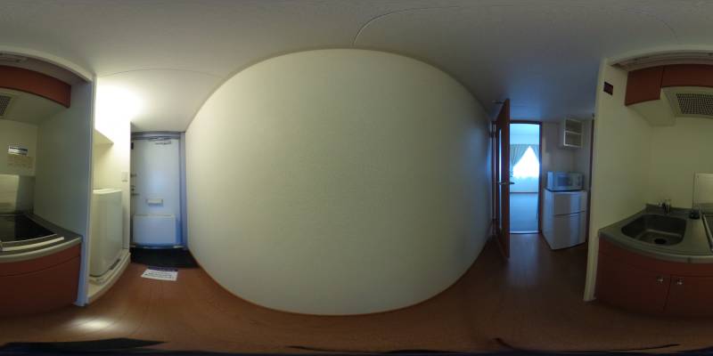 パノラマ画像キッチン