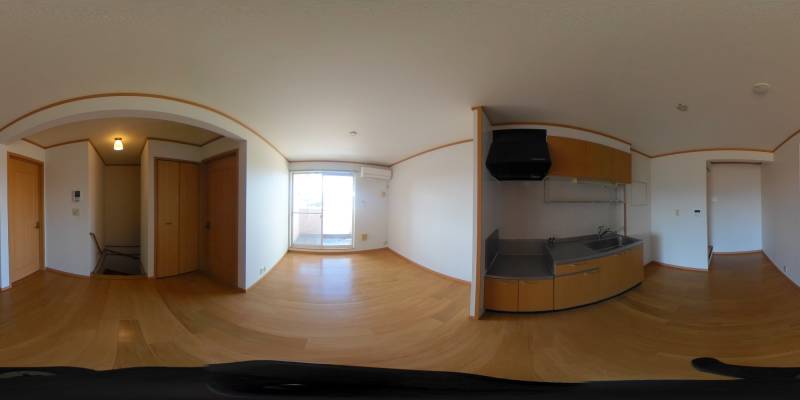 パノラマ画像リビング