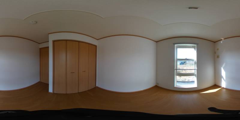 パノラマ画像洋室