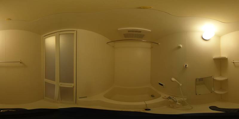 パノラマ画像バスルーム