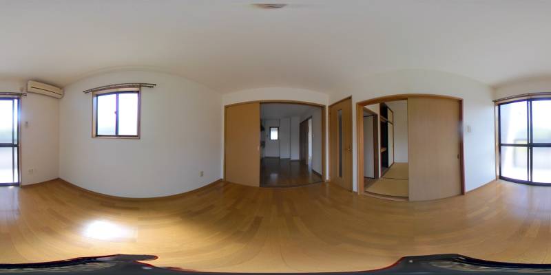 パノラマ画像洋室