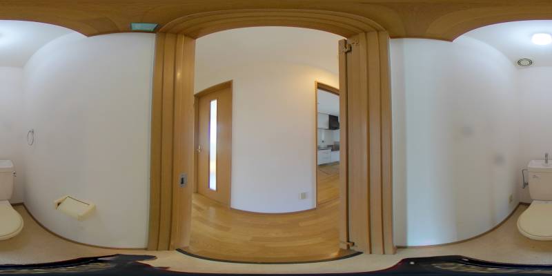 パノラマ画像トイレ