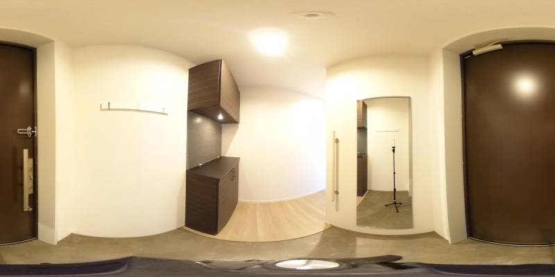 パノラマ画像洋室