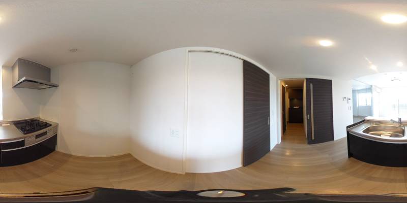 パノラマ画像洗面所