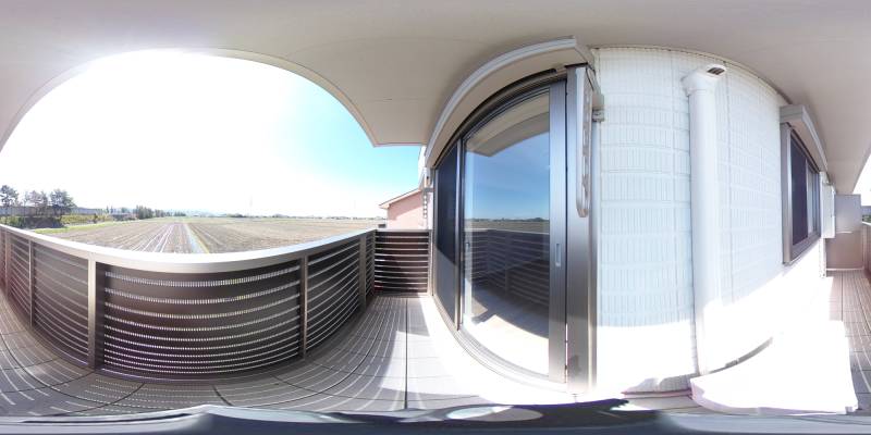 パノラマ画像リビング