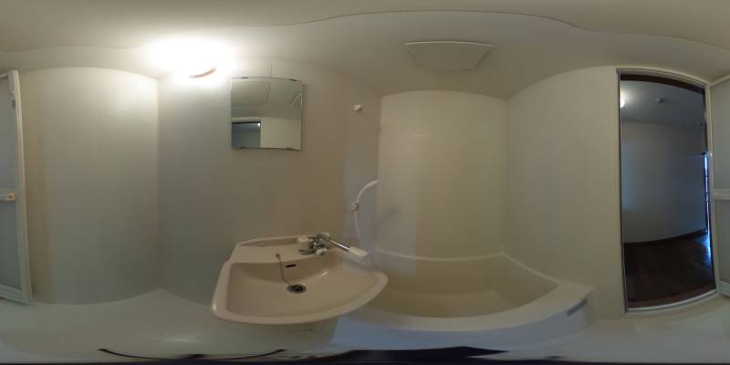 パノラマ画像バスルーム