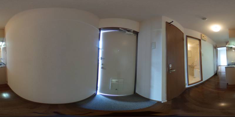 パノラマ画像玄関