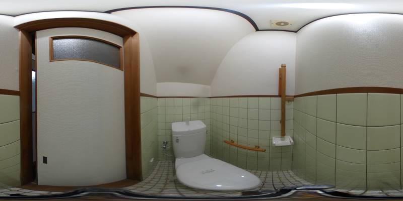 パノラマ画像トイレ