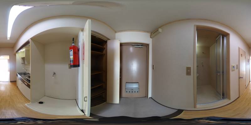 パノラマ画像玄関