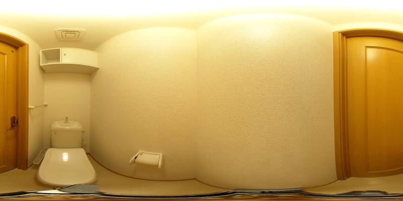 パノラマ画像トイレ