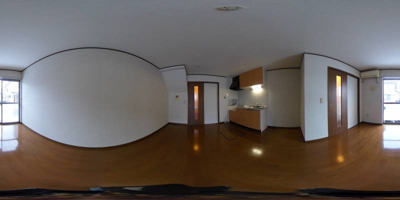 パノラマ画像リビング