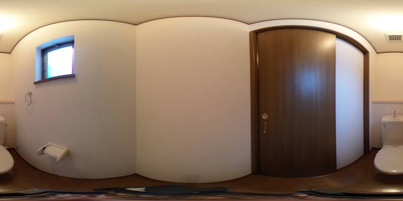 パノラマ画像トイレ