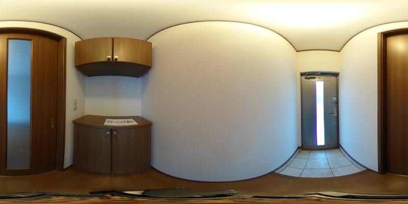 パノラマ画像玄関