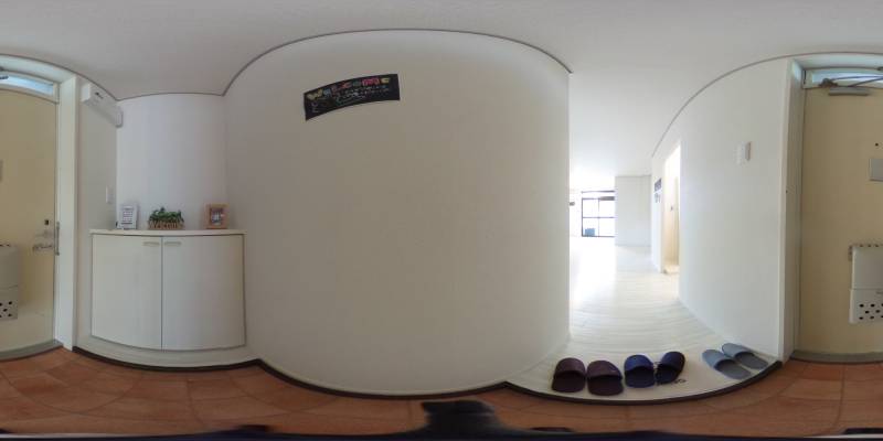 パノラマ画像玄関