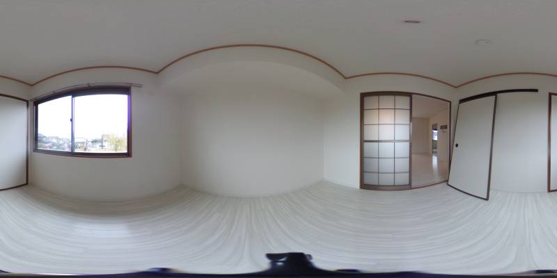 パノラマ画像洋室