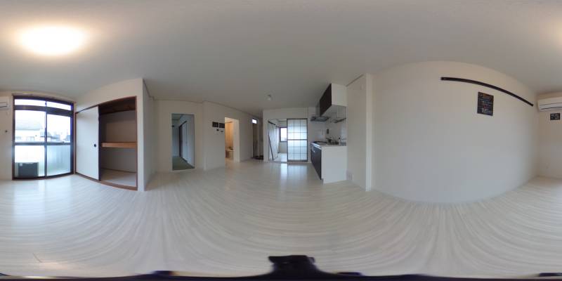 パノラマ画像リビング