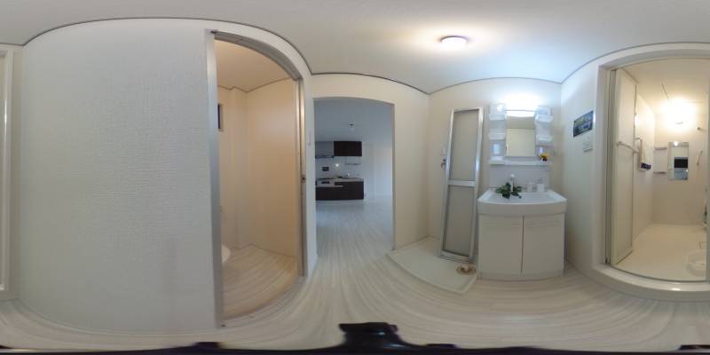 パノラマ画像洗面所