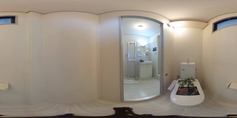 パノラマ画像トイレ