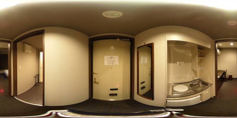 パノラマ画像玄関