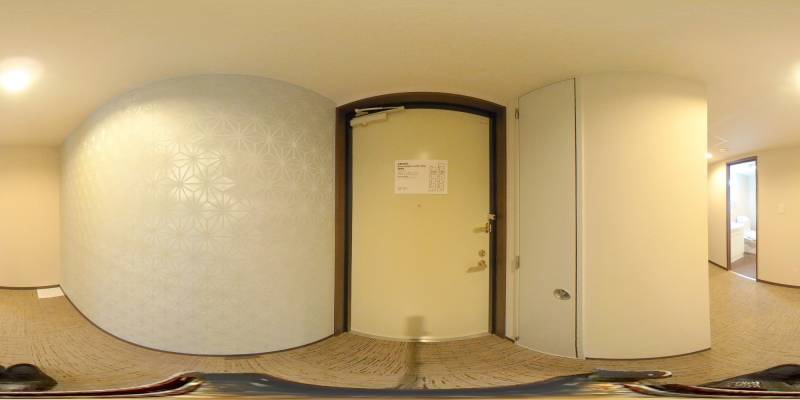 パノラマ画像玄関