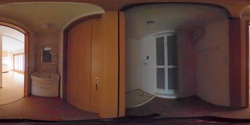 パノラマ画像洗面所