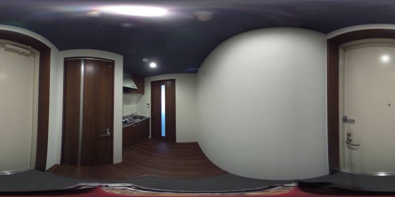 パノラマ画像玄関