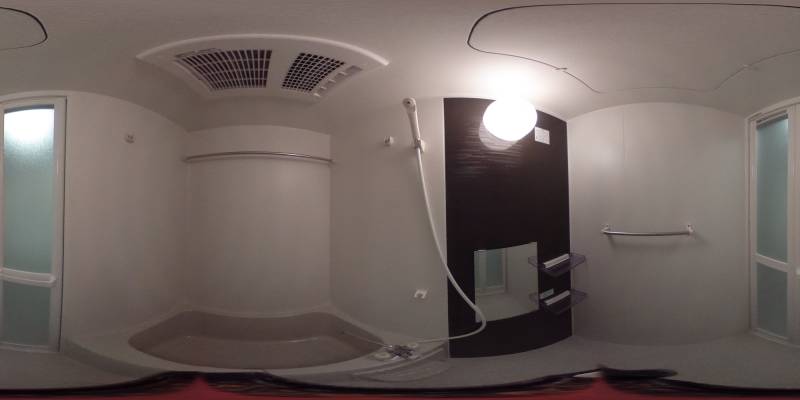 パノラマ画像バスルーム