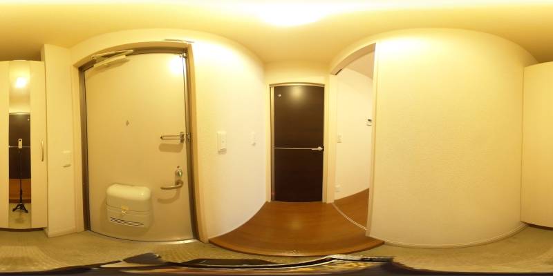 パノラマ画像玄関