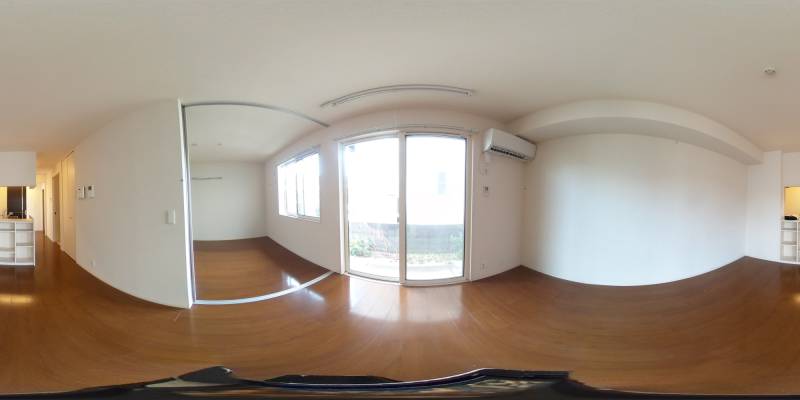 パノラマ画像リビング