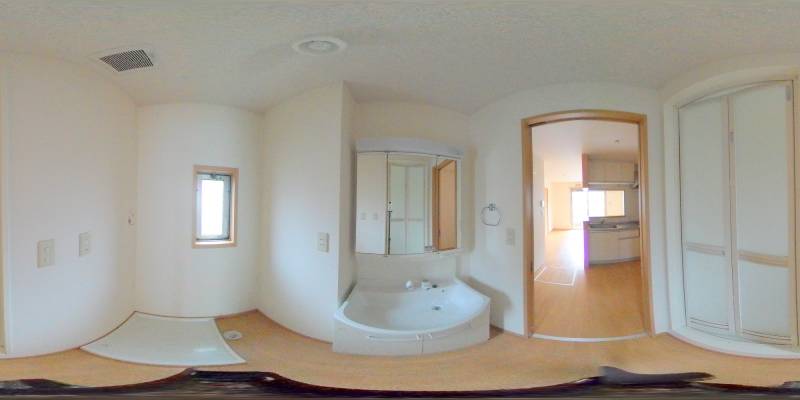 パノラマ画像洗面所