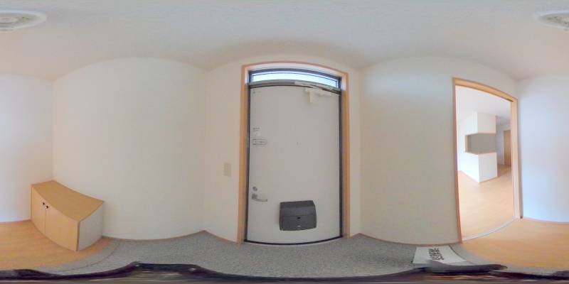 パノラマ画像玄関