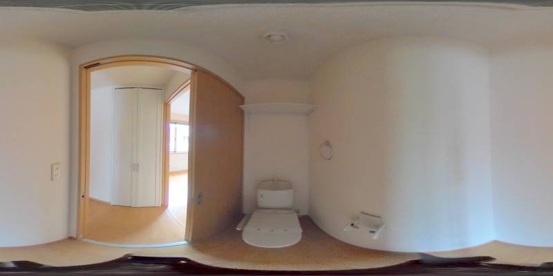 パノラマ画像トイレ