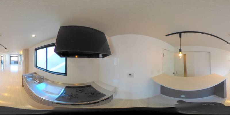 パノラマ画像キッチン