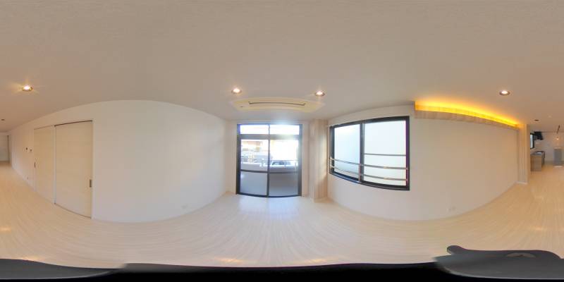 パノラマ画像リビング