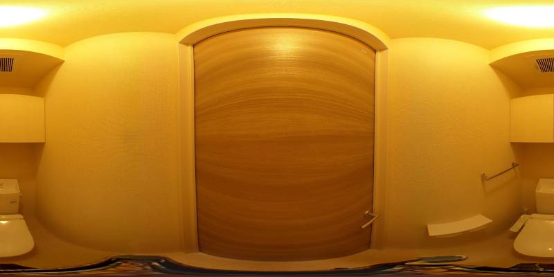 パノラマ画像トイレ